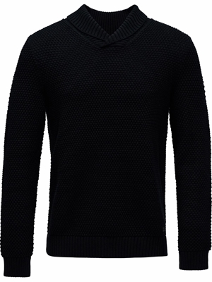 Jersey Negro Salsa Jeans 21010132 000 - Imagen 1