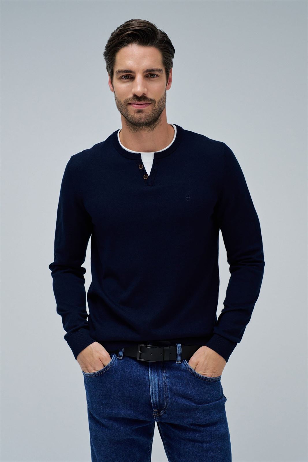 Jersey SALSA 21010128 830 Dark blue - Imagen 2