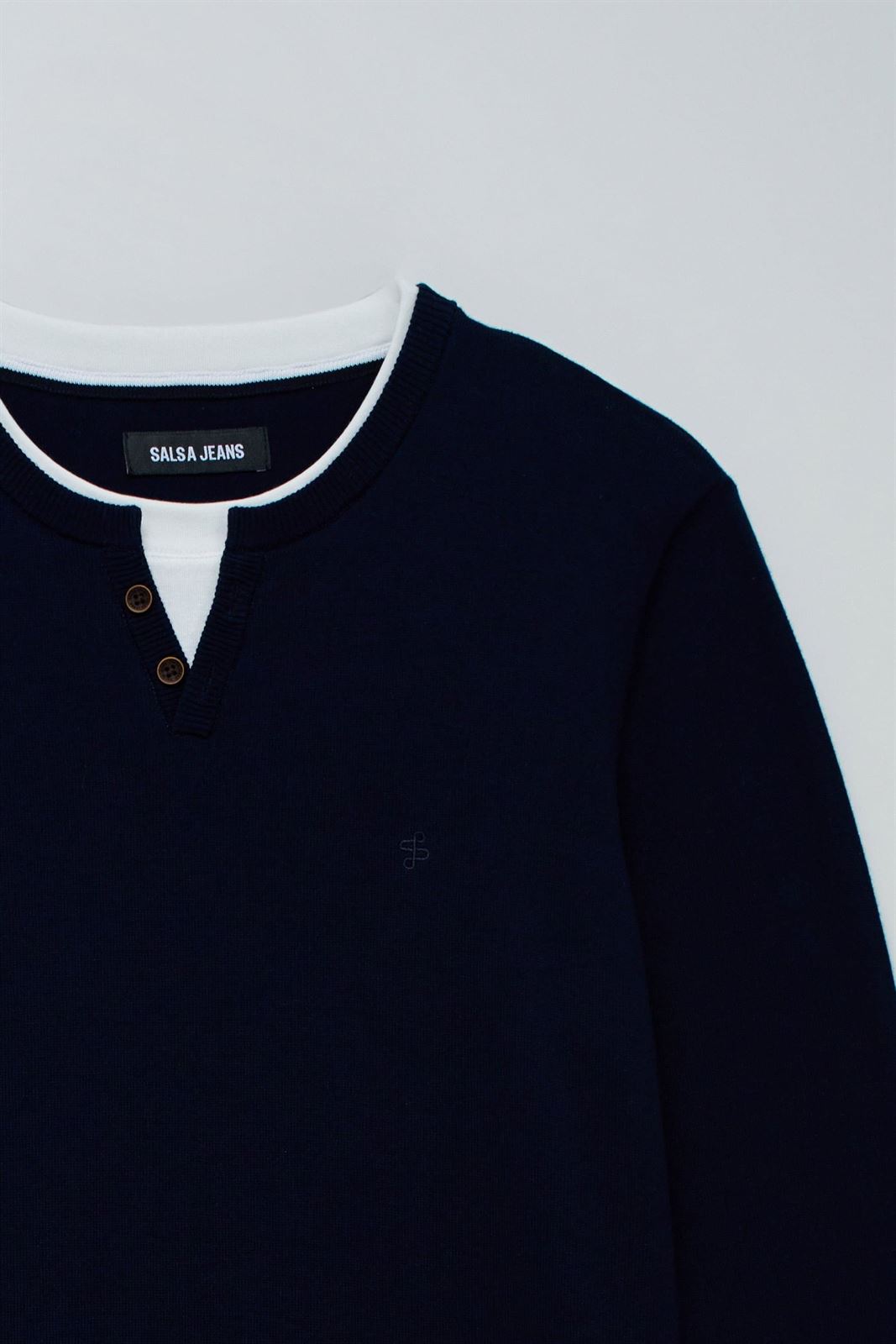 Jersey SALSA 21010128 830 Dark blue - Imagen 5