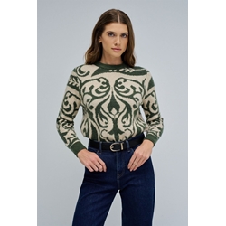 Jersey Salsa Jacquard Sweater 21010524 530 - Imagen 2