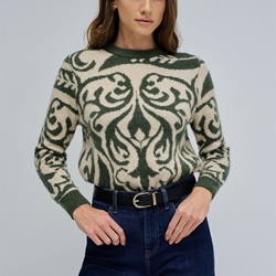 Jersey Salsa Jacquard Sweater 21010524 530 - Imagen 2