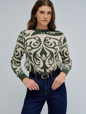 Jersey Salsa Jacquard Sweater 21010524 530 - Imagen 2