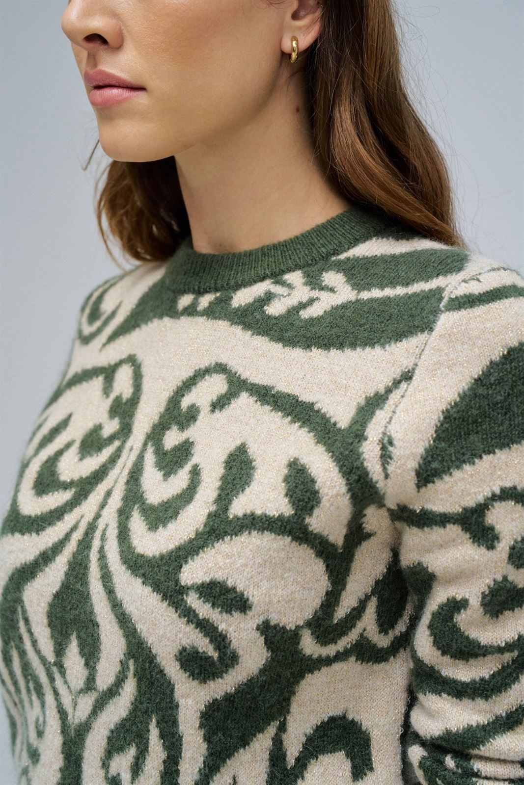 Jersey Salsa Jacquard Sweater 21010524 530 - Imagen 4
