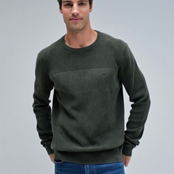 Jersey Salsa Jeans 2101029 530 Green - Imagen 1