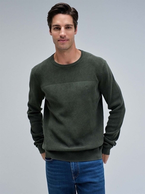 Jersey Salsa Jeans 2101029 530 Green - Imagen 1