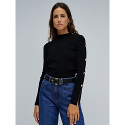 Jersey Salsa Jeans Black 21010464 - Imagen 1