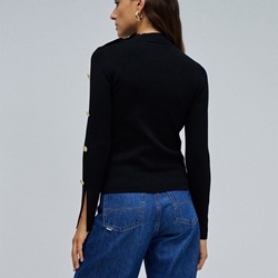 Jersey Salsa Jeans Black 21010464 - Imagen 2