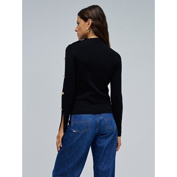 Jersey Salsa Jeans Black 21010464 - Imagen 2