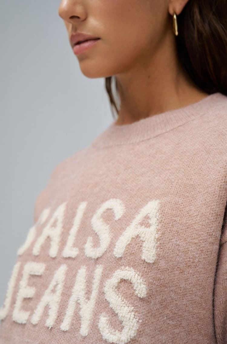 Jersey Salsa Jeans Pink 21010453 124 - Imagen 4