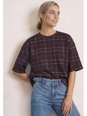 Jersey Street One Crewneck Rustic Rouge 303984 37820 - Imagen 1