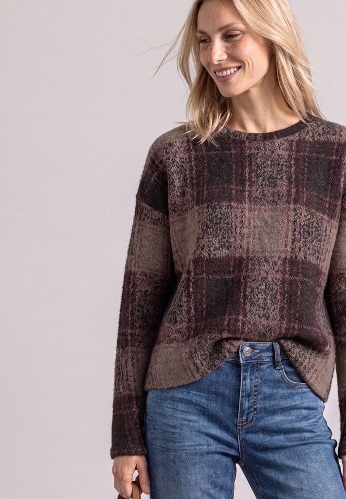 Jersey Street One Multi Color Check Black Coffe 325902 37874 - Imagen 1