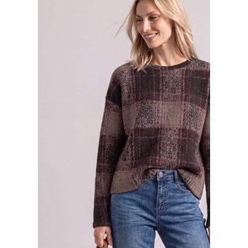 Jersey Street One Multi Color Check Black Coffe 325902 37874 - Imagen 1