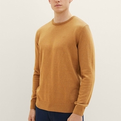 Jersey Tom Tailor 1039810 36292 Mustard Melange - Imagen 1