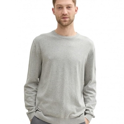 Jersey Tom Tailor 1039810 36293 Stone Grey Melange - Imagen 1