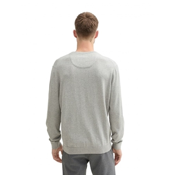 Jersey Tom Tailor 1039810 36293 Stone Grey Melange - Imagen 2