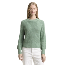 Jersey TOM TAILOR 1043309240 39426 verde - Imagen 1