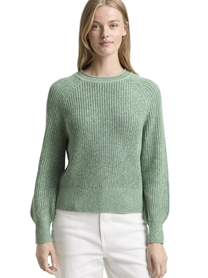 Jersey TOM TAILOR 1043309240 39426 verde - Imagen 1