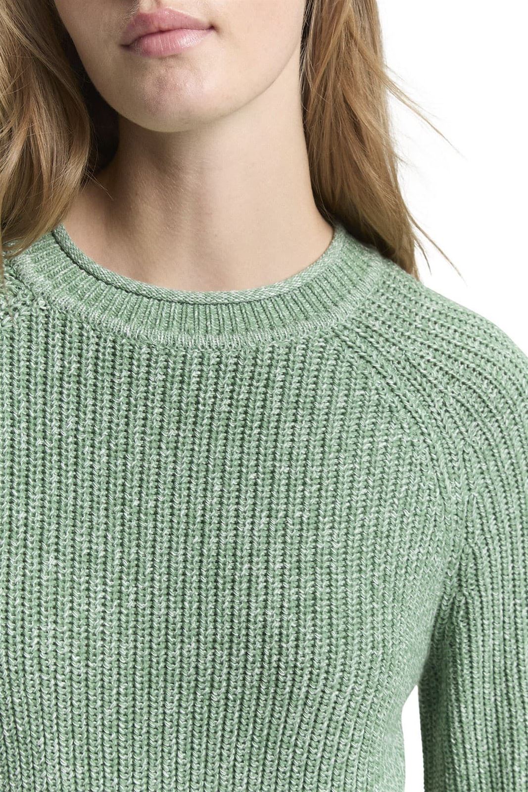 Jersey TOM TAILOR 1043309240 39426 verde - Imagen 2