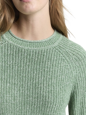 Jersey TOM TAILOR 1043309240 39426 verde - Imagen 2