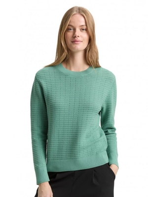 Jersey TOM TAILOR 1049094 10978 bleeched green - Imagen 1