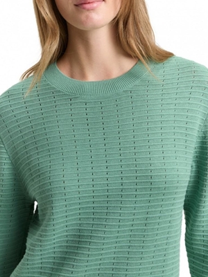 Jersey TOM TAILOR 1049094 10978 bleeched green - Imagen 2