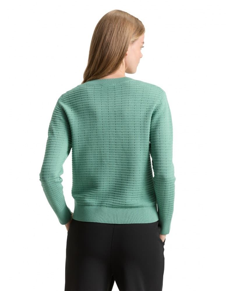 Jersey TOM TAILOR 1049094 10978 bleeched green - Imagen 3