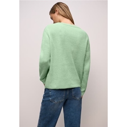Jersey Tom Tailor Pale Mint Green 303485 17302 - Imagen 2