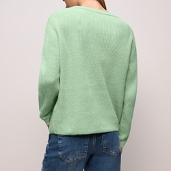 Jersey Tom Tailor Pale Mint Green 303485 17302 - Imagen 2