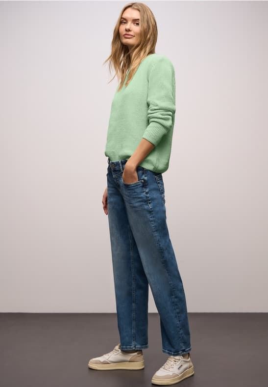 Jersey Tom Tailor Pale Mint Green 303485 17302 - Imagen 3