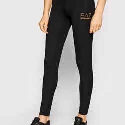 Leggins Black Emporio Armani Woman jersey 8NPT82 TJ01Z 1200 - Imagen 1