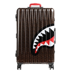 Maleta Sprayground 910CL181NSZ Sharks in Paris check large luggage - Imagen 1