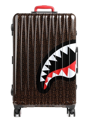 Maleta Sprayground 910CL181NSZ Sharks in Paris check large luggage - Imagen 1