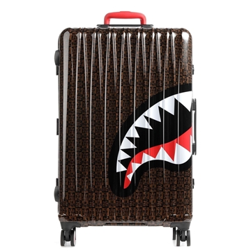 Maleta Sprayground 910CL181NSZ Sharks in Paris check large luggage - Imagen 1