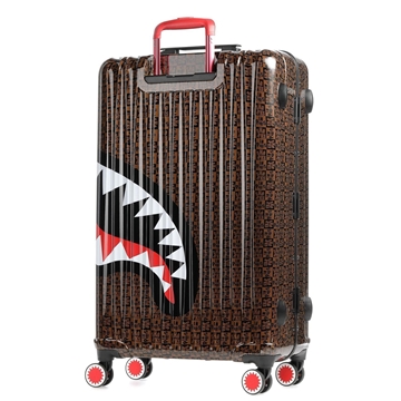 Maleta Sprayground 910CL181NSZ Sharks in Paris check large luggage - Imagen 2