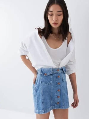 Mini skirt Salsa 126364 8501 denim - Imagen 1