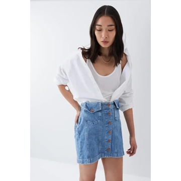 Mini skirt Salsa 126364 8501 denim - Imagen 1