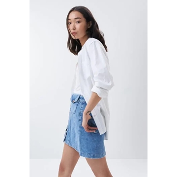 Mini skirt Salsa 126364 8501 denim - Imagen 2