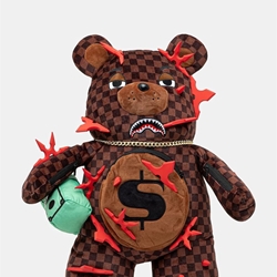 Mochila de Oso Sprayground Ninja Star Bear 910B7109NSZ - Imagen 1