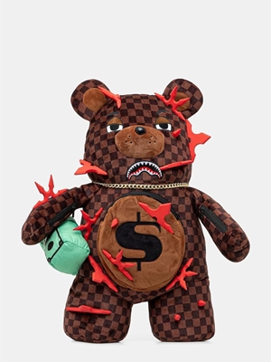 Mochila de Oso Sprayground Ninja Star Bear 910B7109NSZ - Imagen 1