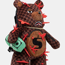 Mochila de Oso Sprayground Ninja Star Bear 910B7109NSZ - Imagen 2