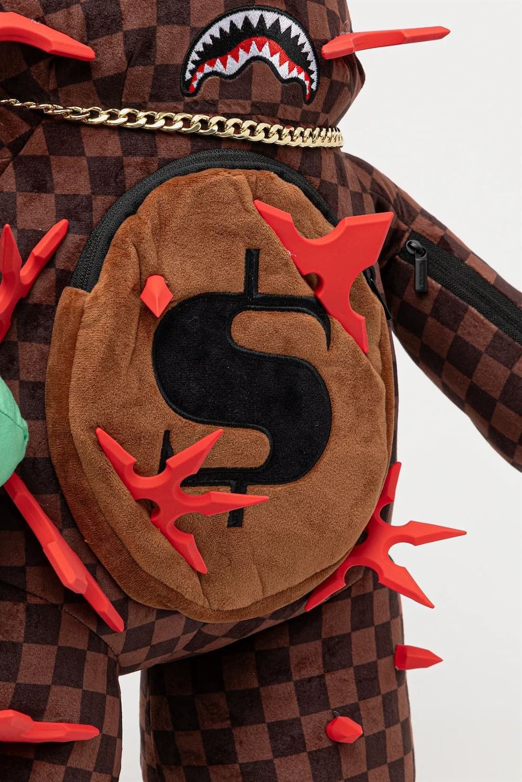Mochila de Oso Sprayground Ninja Star Bear 910B7109NSZ - Imagen 4