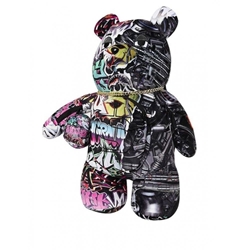 Mochila de Oso Sprayground Split Cybershark Moneybear 910B8052NSZ - Imagen 2