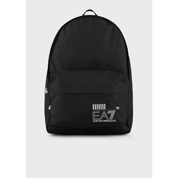 Mochila EA7 Emporio Armani 245081 CC940 02021 black/white logo - Imagen 1