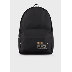 Mochila EA7 Emporio Armani 245081 CC940 26121 black/gold - Imagen 1