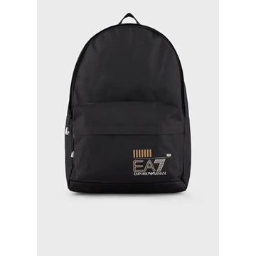Mochila EA7 Emporio Armani 245081 CC940 26121 black/gold - Imagen 1