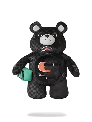 Mochila oso Sprayground 9100B7476NSZ Unfinished shark teddy bear - Imagen 1