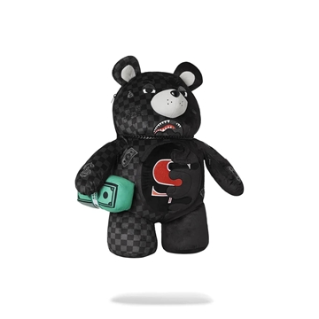 Mochila oso Sprayground 9100B7476NSZ Unfinished shark teddy bear - Imagen 2