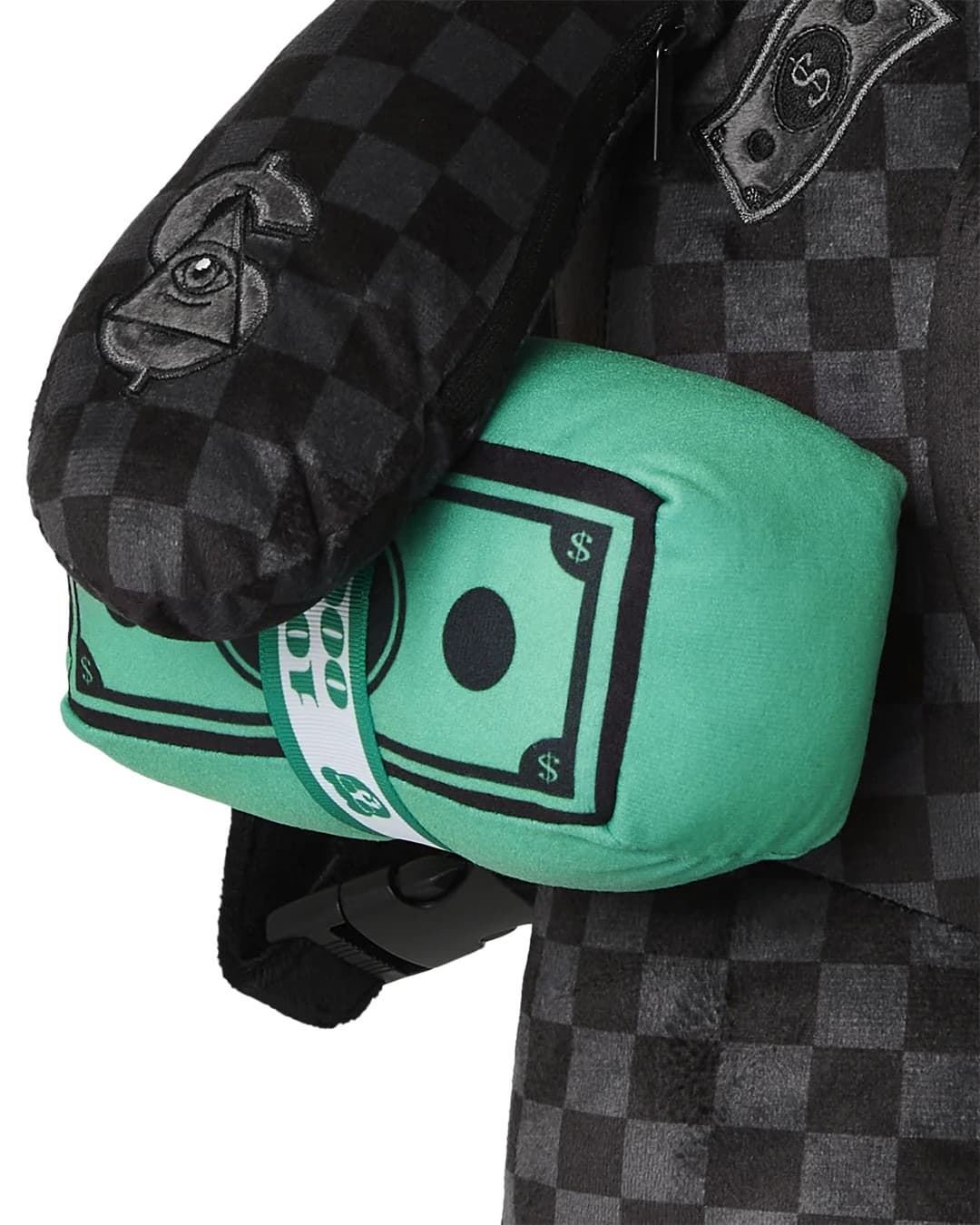 Mochila oso Sprayground 9100B7476NSZ Unfinished shark teddy bear - Imagen 7