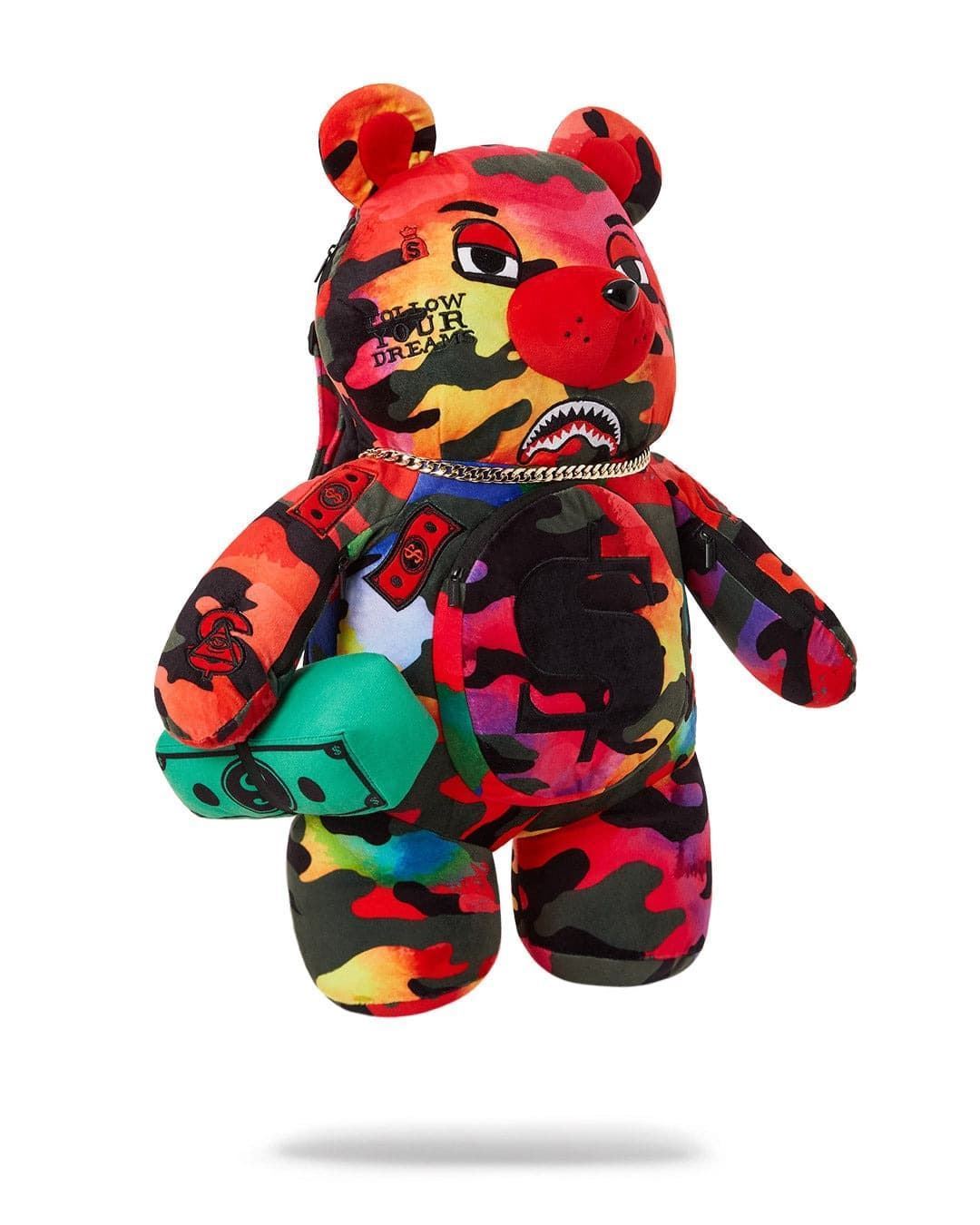 Mochila oso Sprayground 910B4440NSZ Camoburst Bear Backpack - Imagen 2