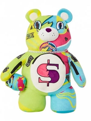 Mochila oso Sprayground 910B5294NSZ Split Weird Bear Backpack - Imagen 1
